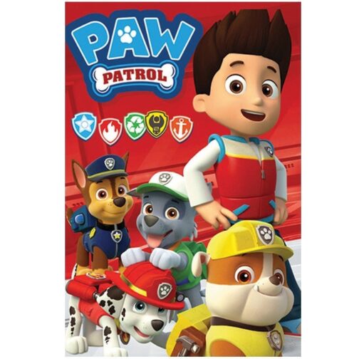 Plaid pile Paw Patrol