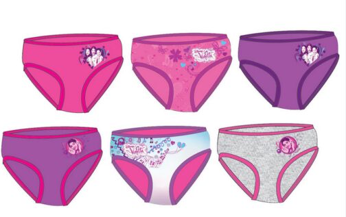 Set 3 slip Violetta Disney