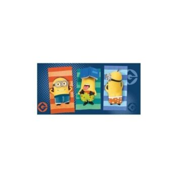 Asciugamano telo mare Minions Trio Cattivissimo Me