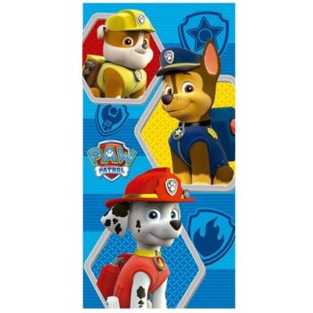 Paw Patrol - Asciugamano telo mare in microfibra Trio