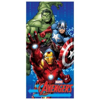 Asciugamano telo mare Marvel Avengers in microfibra
