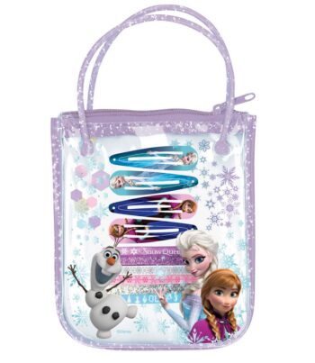 Borsetta con accessori per capelli Disney Frozen