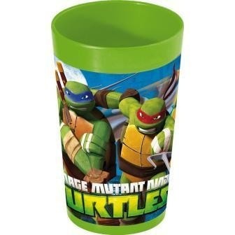 Bicchiere in plastica impilabile Ninja Turtles