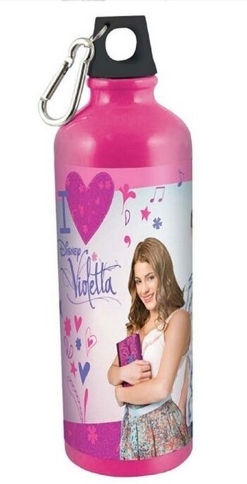 Bottiglia alluminio Violetta Love