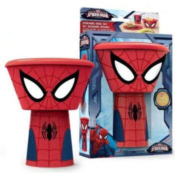 Set colazione impilabile Spiderman