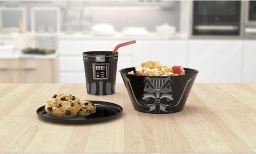 Set colazione impilabile Star Wars Darth Vader