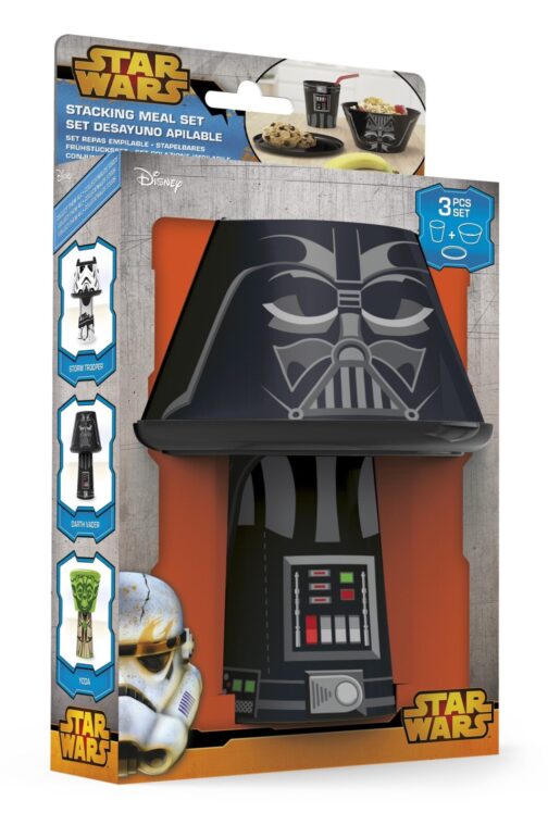 Set colazione impilabile Star Wars Darth Vader