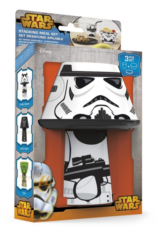 Set colazione impilabile Star Wars Trooper