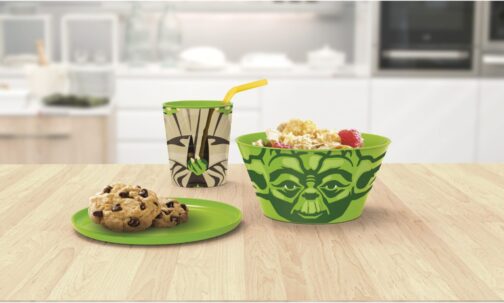 Set colazione impilabile Star Wars Yoda