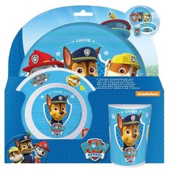 Set tavola Paw Patrol in melamina