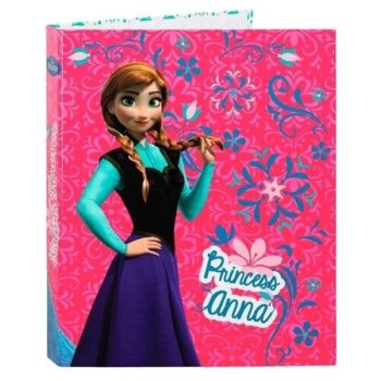 Set 2 Cartelline raccoglitori Anna Disney Frozen