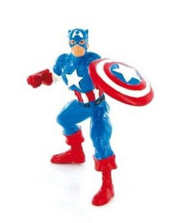 Personaggio Capitan America con scudo