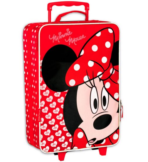 Valigia Trolley Minnie Cuori