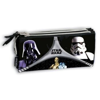 Astuccio portatutto 3 scomparti Star Wars Flash