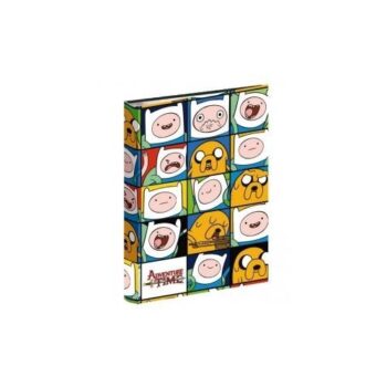 Cartelline raccoglitore con anelli Adventure Time Puzzle 2pz