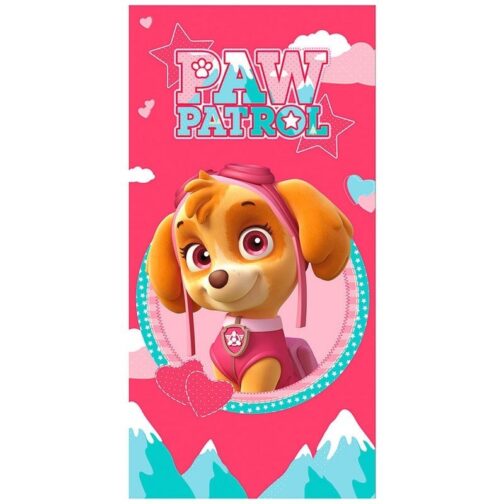 Paw Patrol - Asciugamano telo mare per bambini in microfibra Skye Mountains