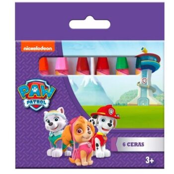 Paw Patrol Blister 6 pastelli a cera