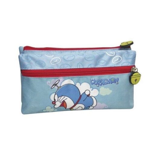 Astuccio 3 scomparti Doraemon