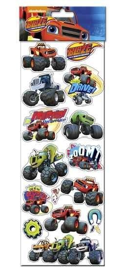 Blister Stickers riposizionabili Blaze e le mega macchine XL