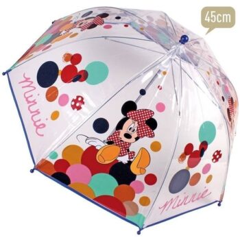 Ombrello trasparente Minnie Bubble