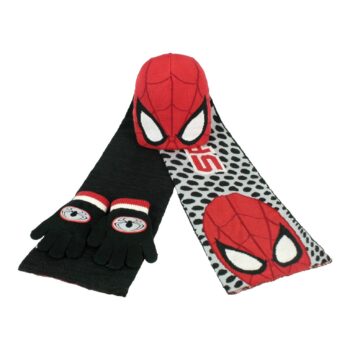 Set in maglia 3 pezzi Spiderman