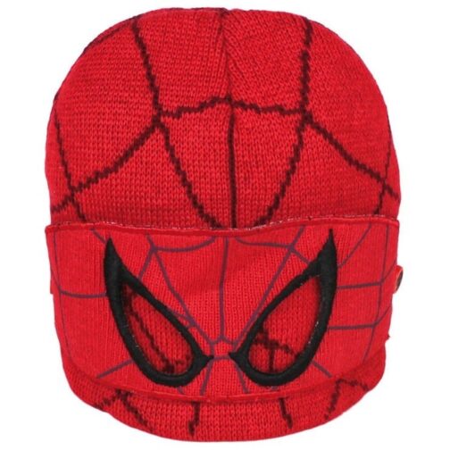 Berretto in maglia Spiderman con benda