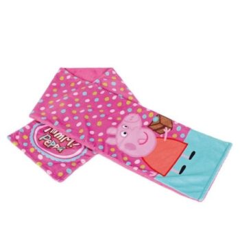 Sciarpa in pile Peppa Pig Pois