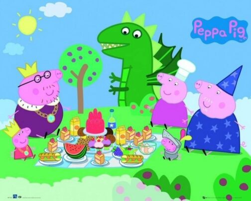 Mini Poster Peppa Pig Picnic