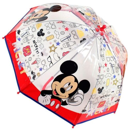 Ombrello trasparente Disney Mickey
