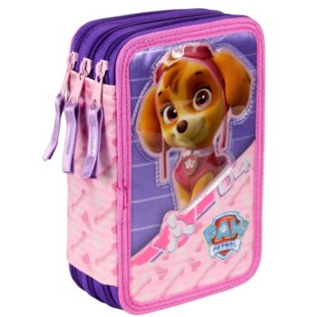 Astuccio triplo Paw Patrol