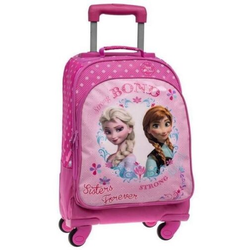 Zaino Trolley elementari Disney Frozen Sisters Forever convertibile