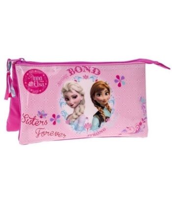 Astuccio beauty case 3 scomparti Disney Frozen Bond