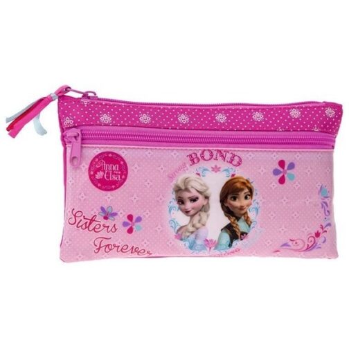 Astuccio doppia zip Disney Frozen Bond