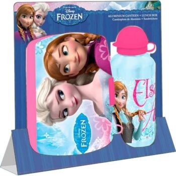 Set box portamerenda e borraccia Disney Frozen
