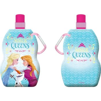 Borraccia pieghevole con moschettone Disney Frozen