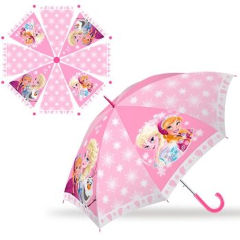 Ombrello automatico Disney Frozen Pink