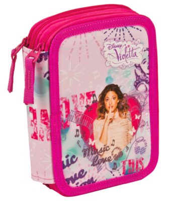 Astuccio doppio completo Violetta Messenger