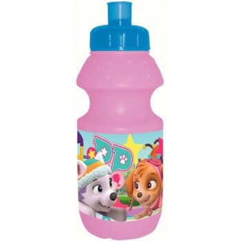 Paw Patrol Bottiglia Sport in plastica rosa