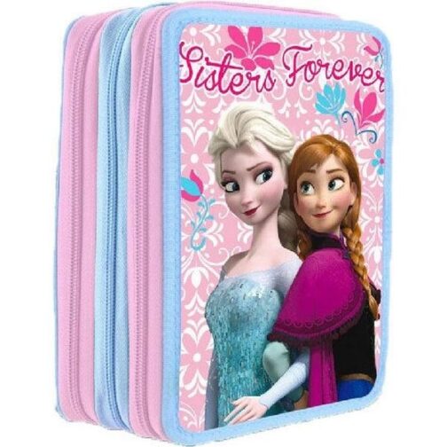 Astuccio triplo completo Forever Sisters Disney Frozen