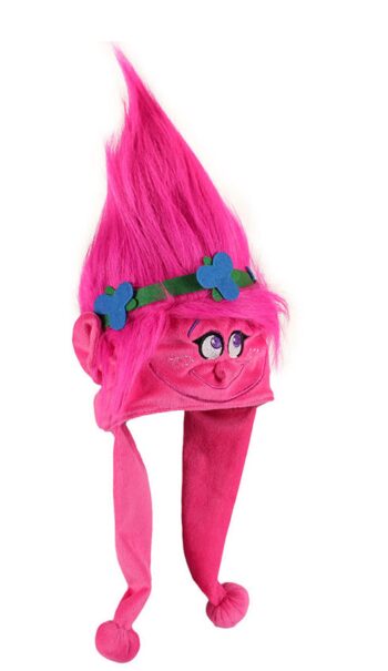 Cappellino peluche dei Trolls Poppy