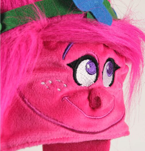 Cappellino peluche dei Trolls Poppy