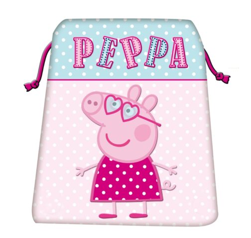 Sacchetto portamerenda Peppa Pig Glasses