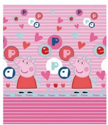 Plaid in Pile Peppa Pig Lettere