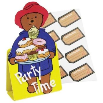 Inviti con busta Paddington Bear 8pz