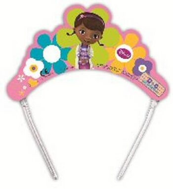 Coroncine party Dottoressa Peluche 6pz