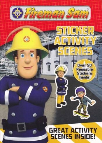 Set Attività con Stickers Sam il Pompiere