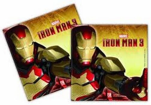 Tovaglioli festa Iron Man 3