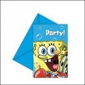 Inviti per festa Spongebob