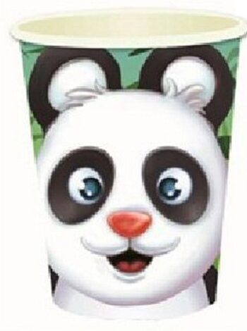 Bicchieri festa Panda 8pz