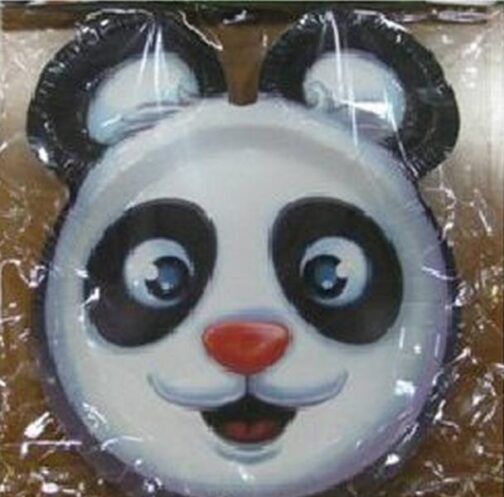 Piatti festa sagomati Panda 8pz